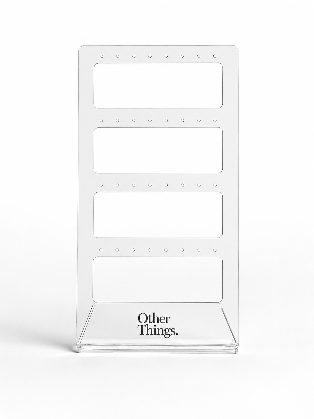 EARRING STAND - Clear