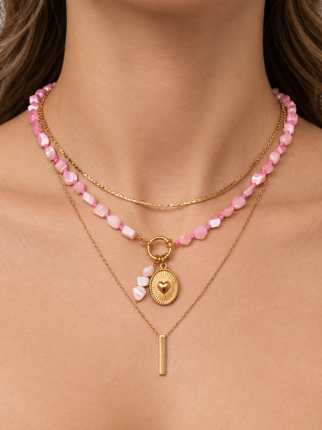 BLOOM BERRY NECKLACE - Gold