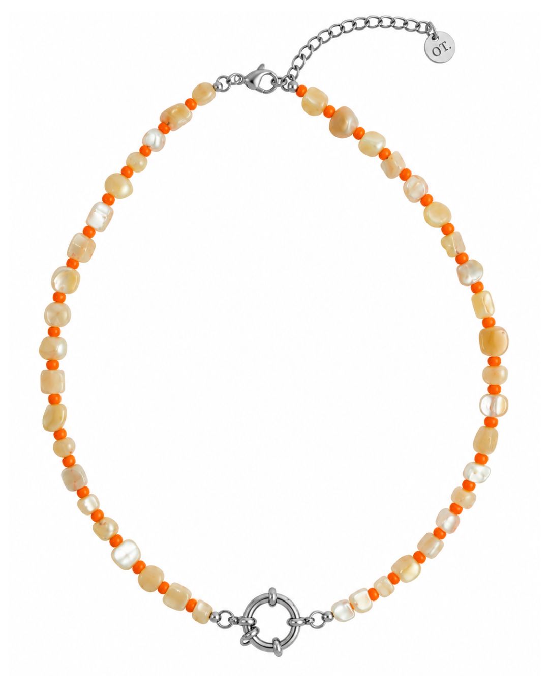 BLOOM HONEY NECKLACE - Silver