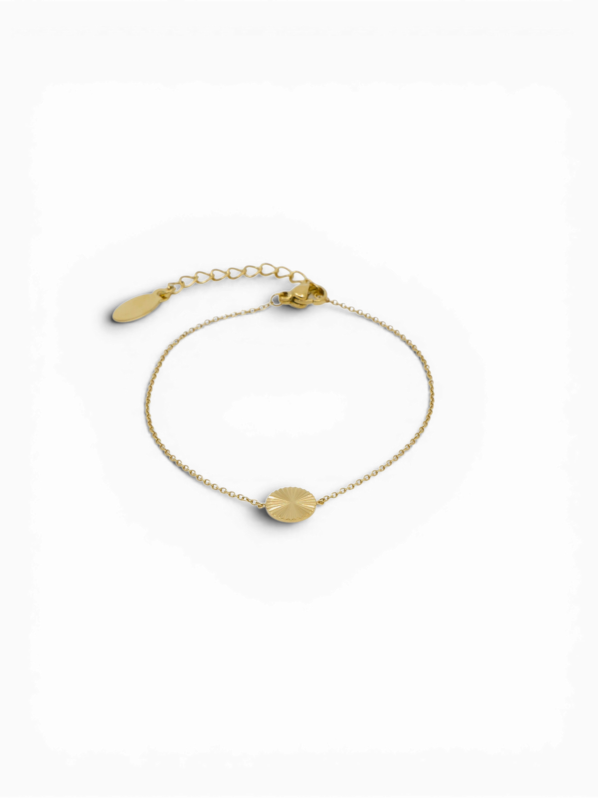 DISK BRACELET - Gold