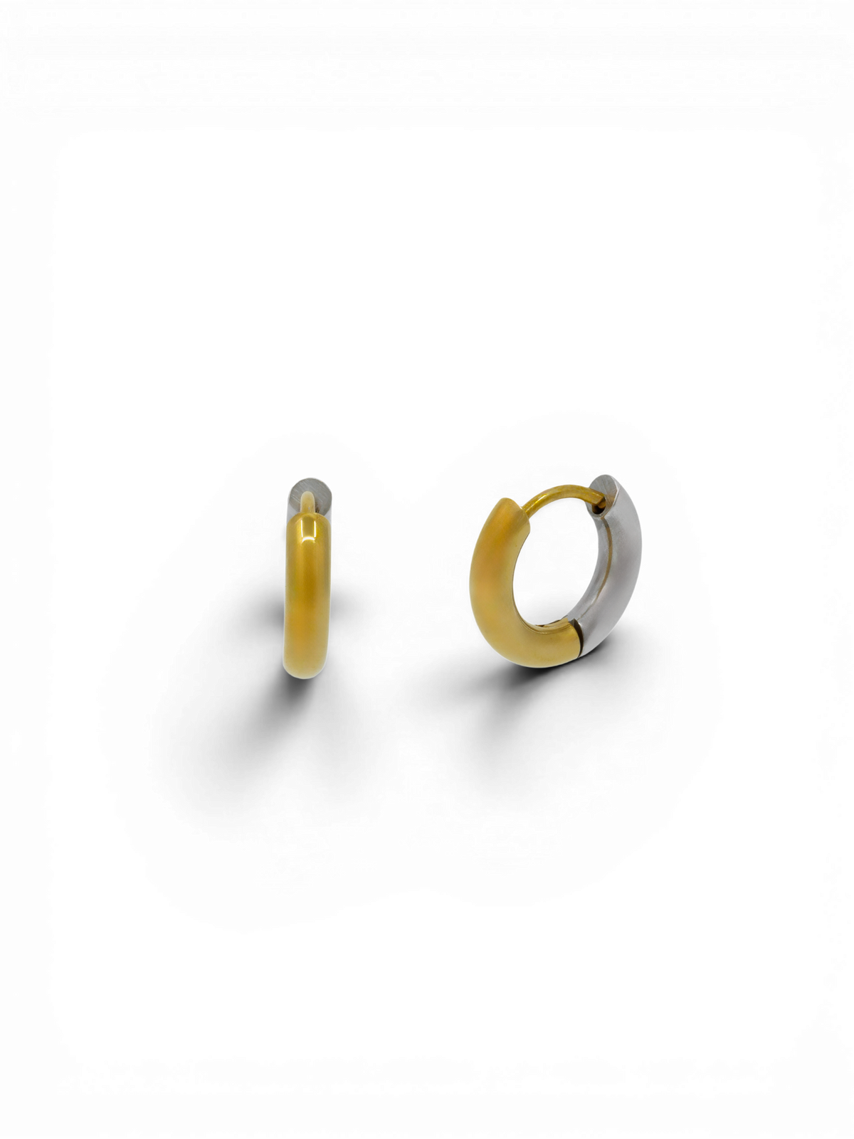 PARIS EARRINGS - Small Gold/Silver