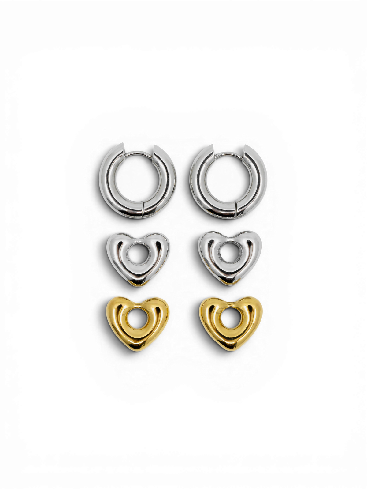 ROMEO EARRINGS - Silver