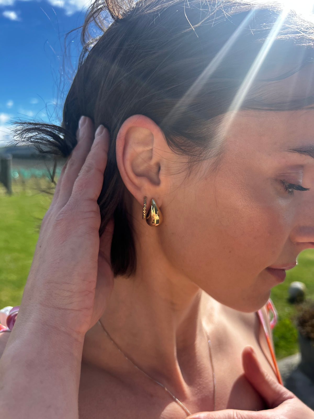 SERAPHINA EARRINGS - Large Gold
