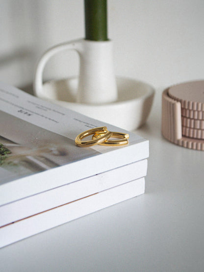 ALEX EARRINGS - Gold