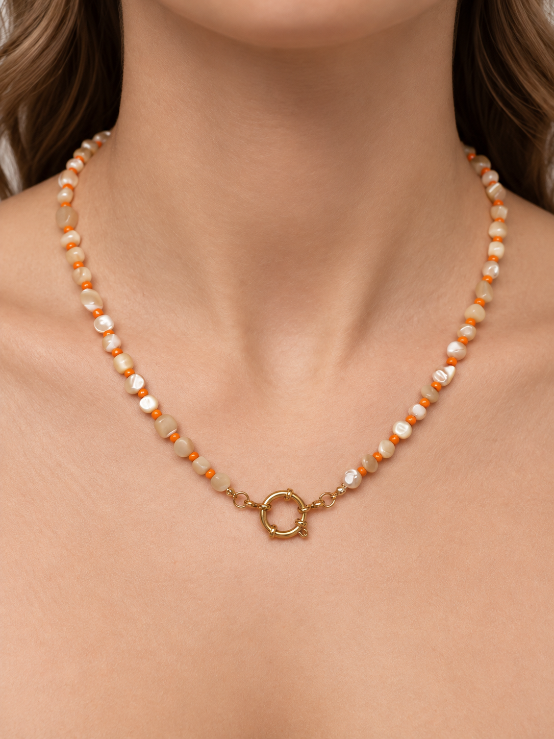 BLOOM HONEY NECKLACE - Gold