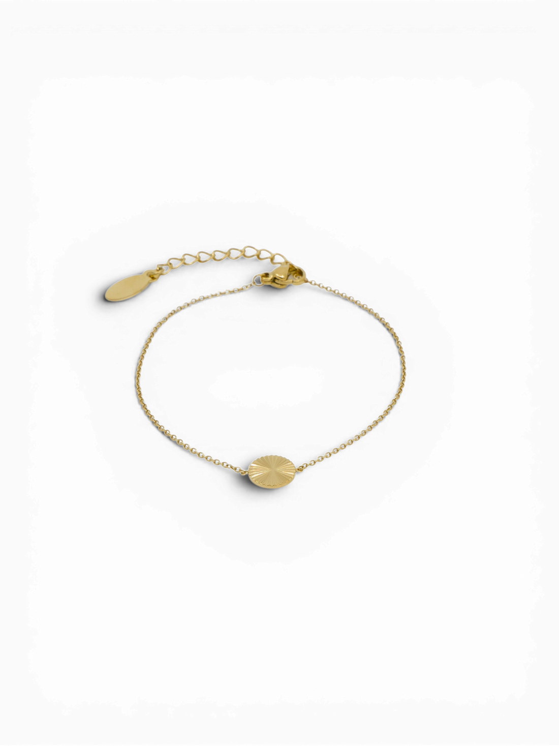 DISK BRACELET - Gold
