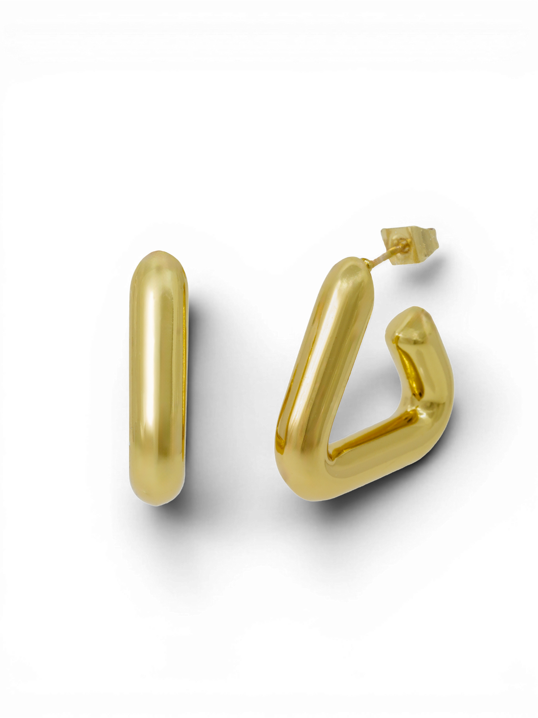 EVE EARRINGS - Large Gold