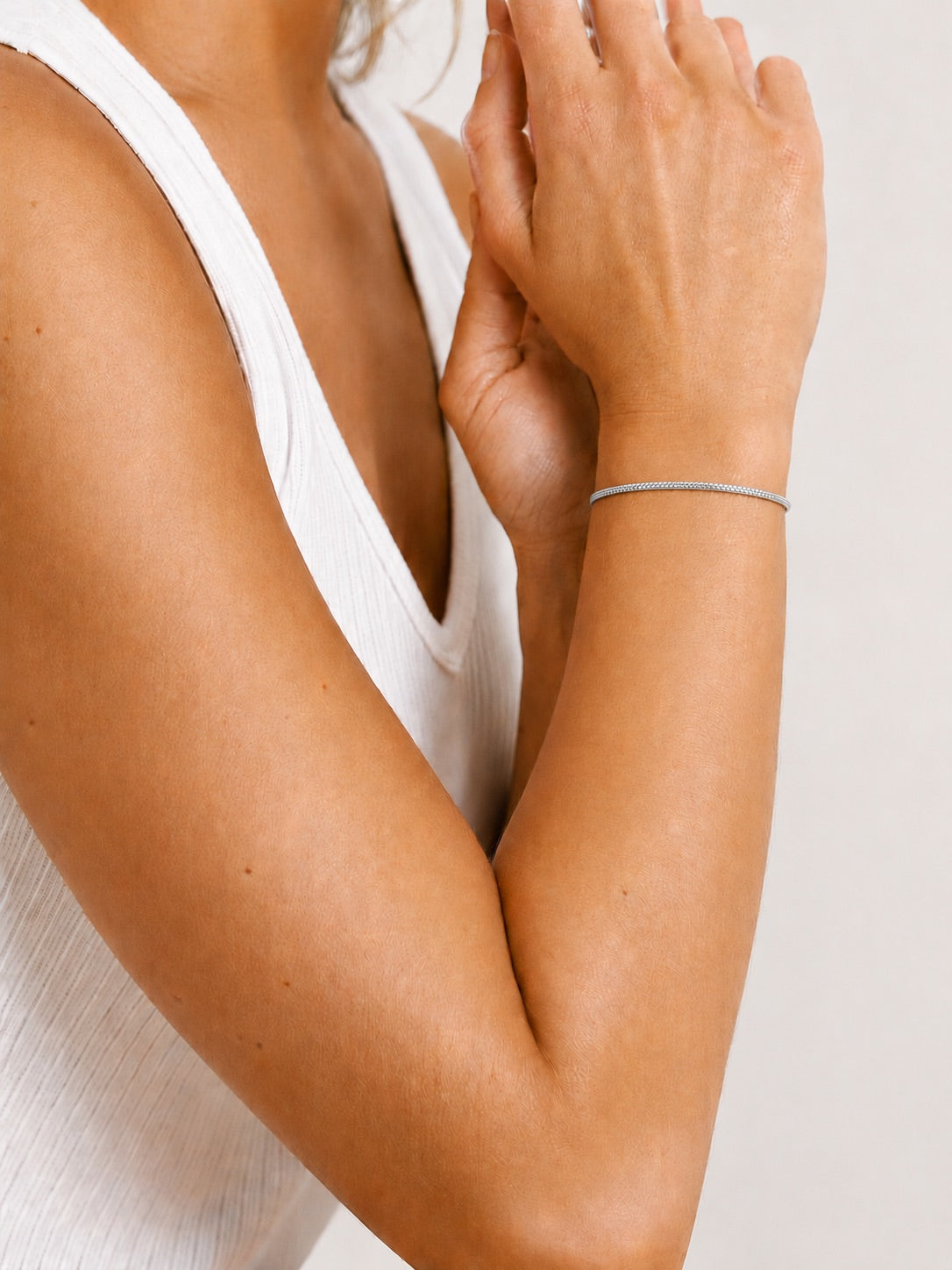 LIQUID BRACELET - Silver