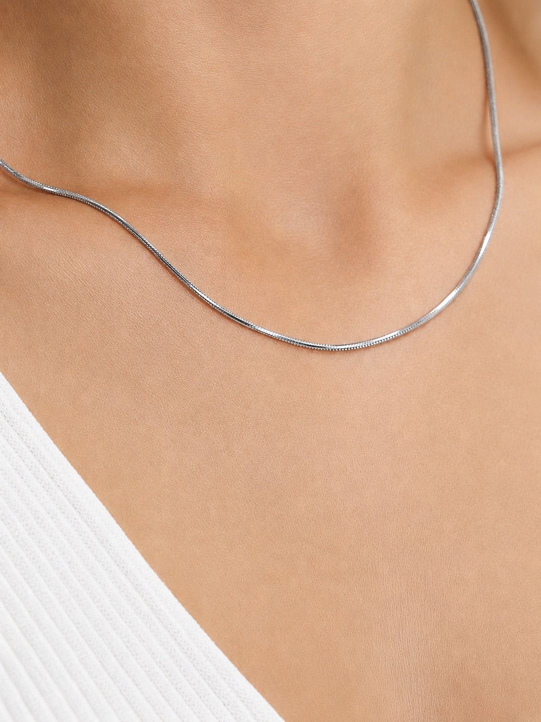 LIQUID NECKLACE - Silver
