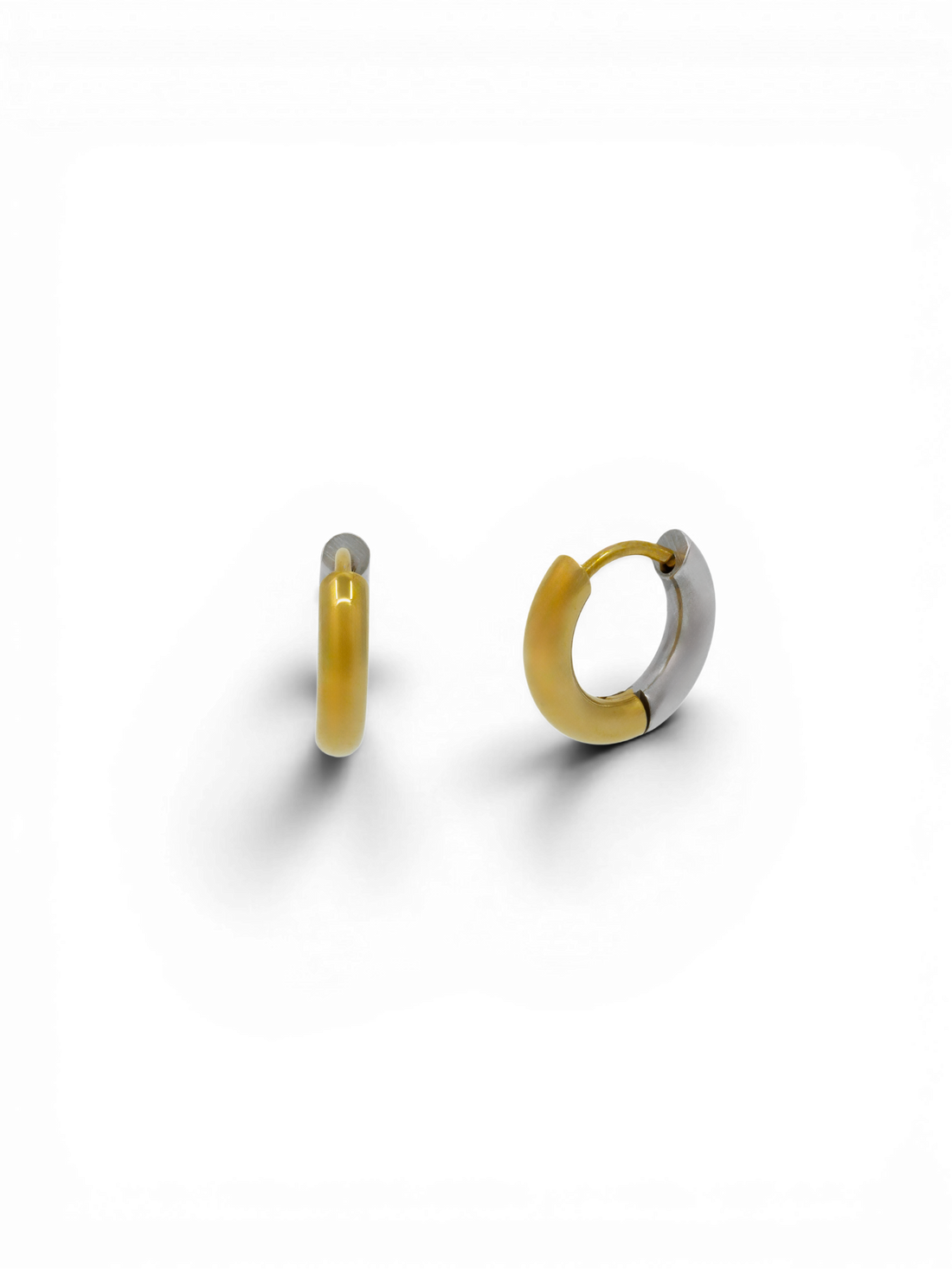 PARIS EARRINGS - Small Gold/Silver